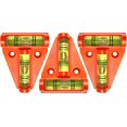 thumbnail image 2 of FrostHike RV T Levels, Cross-Check Bubble Level with magnetic, For RV, Motorhome, Travel Trailers Front-to-Back, and Side-to-Side Leveling, Durable, Waterproof (Orange 3 PCS), 2 of 5