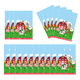 thumbnail image 3 of Vajilla de granja, rancho, poni, fiesta de cumpleaños infantil, bandeja de papel decorativa, vaso de papel, pañuelos, suministros decorativos para fiestas, 3 of 5