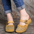 thumbnail image 3 of Womens Floral loafers Shoes Comfortable Slip On Sneakers Dressy Ladies Mary Jane Flat Shoes, 3 of 4