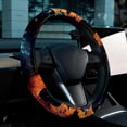 thumbnail image 6 of Bat 14.5 Inch Printing PVC Leather Auto Accessories Car Wheel Cover Steering Wheel Covers, 6 of 6