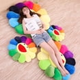 thumbnail image 3 of Flower floor cushion Home Decorative Seating sunflower Cushion 1 Pcs Colorful 32in/80cm, 3 of 4