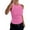 292#Hot Pink, variant on Womens Summer Sleeveless Tank Top Casual Ribbed Racerback Basic Fitted Thick Strap Shirts Tops Army Green XL