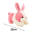 thumbnail image 4 of Cojín para dormir de juguete de peluche de conejo Cojín para, 4 of 9