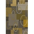 thumbnail image 1 of United Weavers Contours Area Rug 702-20571 Cha Cha Silver Silver Swirls Loops, 1 of 1