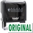 thumbnail image 1 of Large Self-Inking Original Stamp, Trodat Printy 4913, Press and Print Stamping, Impression Size 7/8" x 2-1/4", Up to 10,000 Impressions - Green Ink, 1 of 10