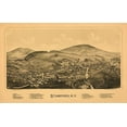 thumbnail image 2 of Burleigh 24x17 White Modern Wood Framed Museum Art Print Titled - Stamford New York - Burleigh 1890, 2 of 4