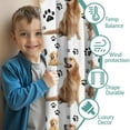 thumbnail image 3 of Blackout Kids Curtains,Golden Retriever Childrens Insulated Curtains Set Of 2,Bedroom Essentials,Toddler Room Decor 52x63in(132x160cm), 3 of 4