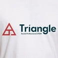 thumbnail image 3 of CafePress - Triangle Tagline Horizontal T Shirt - Fitted T-Shirt, Vintage Fit Soft Cotton Tee, 3 of 4