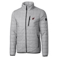 thumbnail image 2 of Men's Cutter & Buck Gray Arizona Cardinals Rainier PrimaLoft Eco Insulated Full-Zip Puffer Jacket, 2 of 3