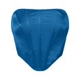 thumbnail image 5 of Xijirk Tank Tops Lace Bustier Corset Tube Top Off Shoulder Clubwear Sleeveless Tank for Party Camisole Tops for Women,Dark Blue,XS, 5 of 5
