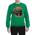 thumbnail image 2 of Wild Bobby, 1990 Vintage Garage Customs Hot Rod Classic Car Cars and Trucks Unisex Crewneck Graphic Sweatshirt, Kelly, Medium, 2 of 3