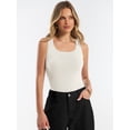 thumbnail image 4 of ANRABESS Tank Tops for Women Wool Blend Sweaters Sleeveless Casual Summer Fitted Shirts 2026 Spring Beach Vacation Clothes Parchment Medium, 4 of 8