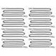thumbnail image 3 of Cadenas de Bordillo de Aluminio ANGGREK 8 Piezas 1 M, 3 of 5