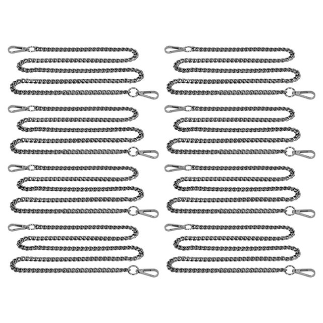 Uds. Cadena de aluminio de 1m, elegantes cadenas de Metal resistentes a la oxidación para collares, fabricación de joyas, manualidades DIY