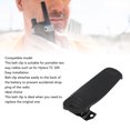thumbnail image 4 of 2 Way Radio Belt Clip, Black Lightweight 2 Way Radio Back Clips 6pcs  for TC 320, 4 of 7