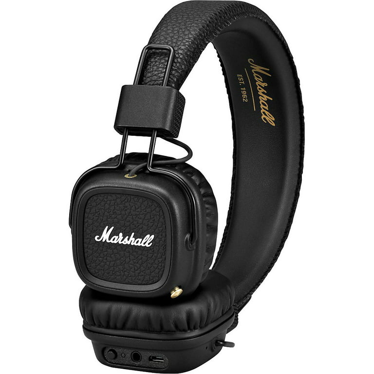 Marshall Major II Bluetooth Headphones, Black 4091378 - Discontinued -