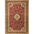 thumbnail image 1 of Ahgly Company Indoor Rectangle Medallion Brown Traditional Area Rugs, 5' x 8', 1 of 4