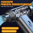 thumbnail image 3 of Turbo Fan 110000RPM Variable Speed Brushless Motor Mini Electric Air Duster Portable Blower Fan for Home Car Office, 3 of 7