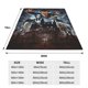 thumbnail image 3 of Manta de vellón de la familia Addams, manta de felpa ultra suave y acogedora para todas las estaciones, mantas cálidas y livianas, regalo ideal para el sofá o la cama del hogar, 3 of 6