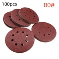 thumbnail image 1 of Discos de lija 125mm velcro lija excéntrica hojas de lija 8 agujeros nuevos, 1 of 5