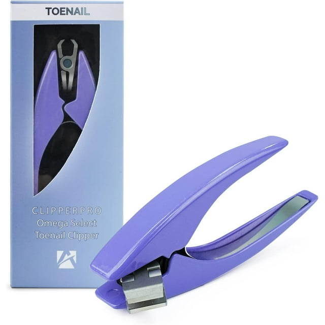 Azurro CLIPPERPRO 2.0 Toenail Clipper w/ Swivel Head and Lock Blue
