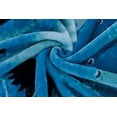 thumbnail image 6 of Chezmoi Collection Heavy Thick Korean Style Faux Mink Blanket Single Ply 9 Lbs, Reversible 750GSM Thick Silky Soft Plush Raschel Mink Blanket, 85" x 95" Asia King Size, Dolphins, 6 of 9