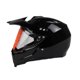 thumbnail image 3 of Casco de motocicleta con ventilación, casco de bicicleta de montaña para adultos, mujeres y hombres Negro brillante XL, 3 of 8