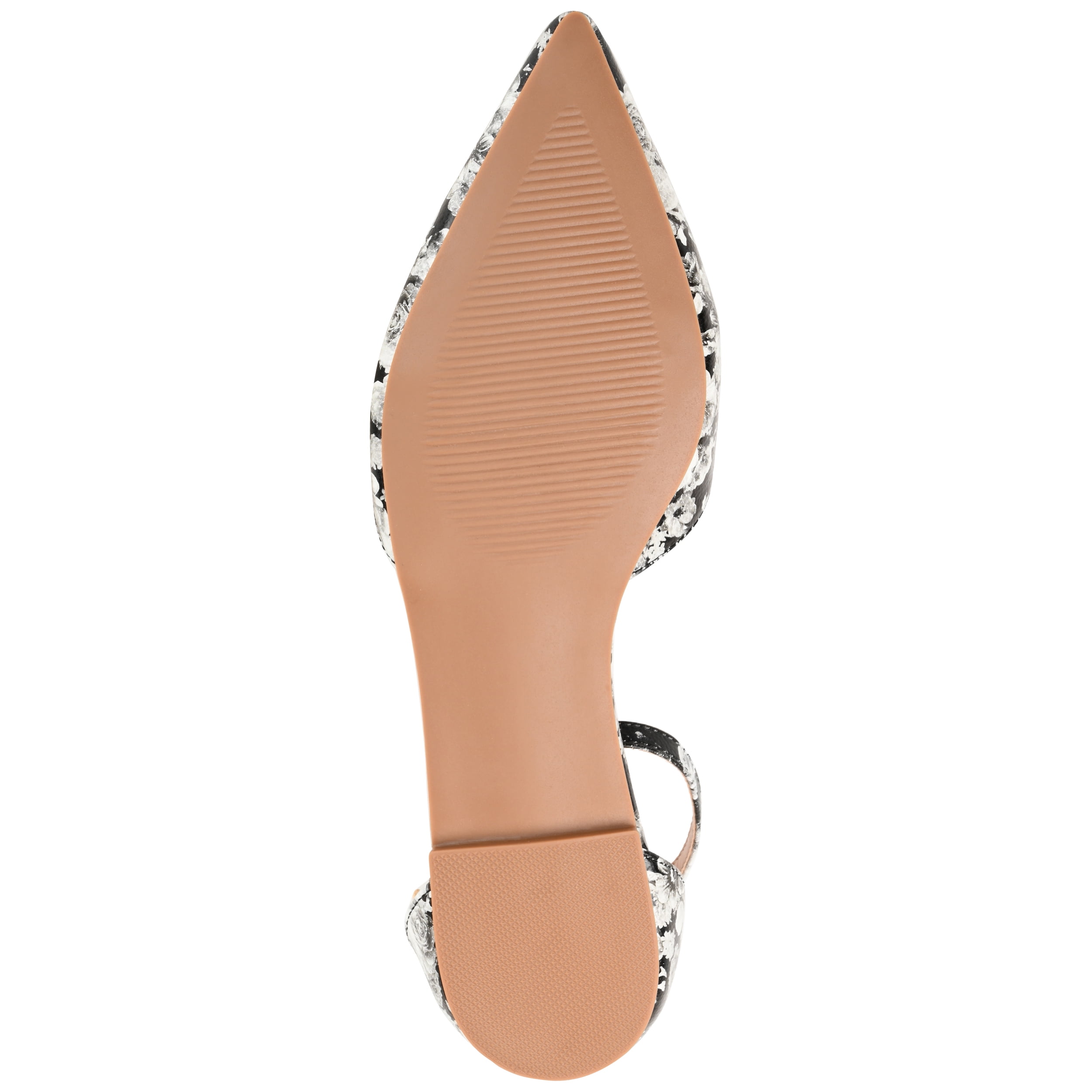 Journee Womens Reba Buckle Pointed Toe Ballet Flats, Widths Available