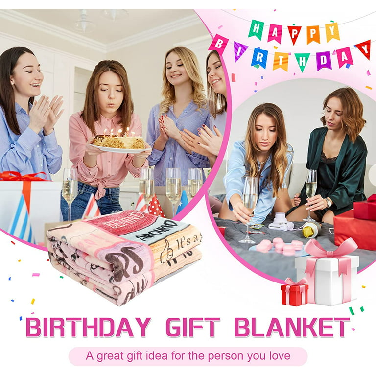  Qotuty Gifts for 14 Year Old Girl, 14 Year Old Girl Gift Ideas  Blanket 50x60, Birthday Gifts for 14 Year Old Girl, 14th Birthday  Decorations for Girls, 14th Birthday Gifts for