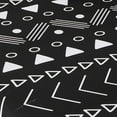 thumbnail image 4 of Boho Aztec Sheet Set Twin Size,Bohemian Geometric Stripe Bedding Sets for Kids Teens Adults, Simple Bed Sheet Set Soft Microfiber Sheet Set 3 Piece for Bedroom Black, 4 of 7