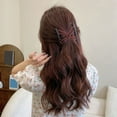 thumbnail image 3 of NUZYZ Non-slip Elastic Rope Hair Comb Sturdy Stable Tight Lightweight Adult Women Hair Bun Clip Hair Accessories, 3 of 8