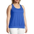 thumbnail image 3 of Just My Size Women's Plus Size Active Mesh Banded Tank, 3 of 5