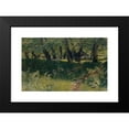 thumbnail image 2 of Hans Sandreuter 14x11 Black Modern Framed Museum Art Print Titled - Chestnut Forest Near Bignasco (1896), 2 of 5