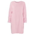 thumbnail image 3 of Robe Chandail Mini pour Femmes d'Hiver en Tricot à Col Roulé Chaude à Manches Longues avec Poche, 3 of 7