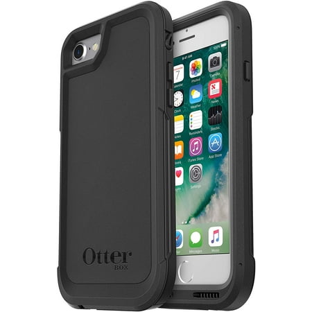 OtterBox Pursuit Series Case for iPhone SE 3rd Gen (2022) iPhone SE 2nd Gen (2020) iPhone 8/7, Black