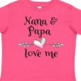 thumbnail image 4 of Inktastic Nana and Papa Love Me- Heart Grandchild Boys or Girls Toddler T-Shirt, 4 of 5