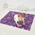 thumbnail image 2 of Purple Orange White Butterfly Pattern Blanket,Comfortable Soft Flannel Throw Blanket,All Season,Warm Lightweight Blankets for Sofa Bed Couch Living Room Chair,30"x40", 2 of 4