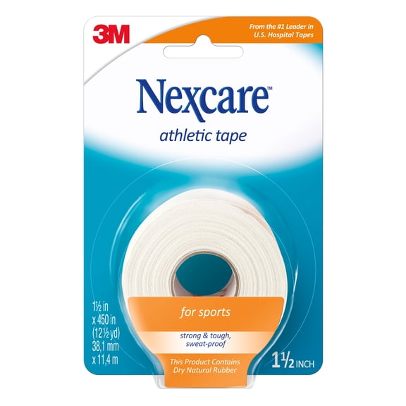 Nexcare Athletic Cloth Tape 870-B , 1.5 in x 12.5 yds