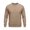 07#Light Brown, variant on Unisex Crew Neck Pullover Sweatshirt Solid Color Loose Fit Long Sleeve Casual Couple Matching Sports Top Everyday Basic Long Sleeve Shirts