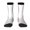2 Black-1, variant on Funny Novelty Colorful Socks White Baseball Patterned Casual Crew Socks