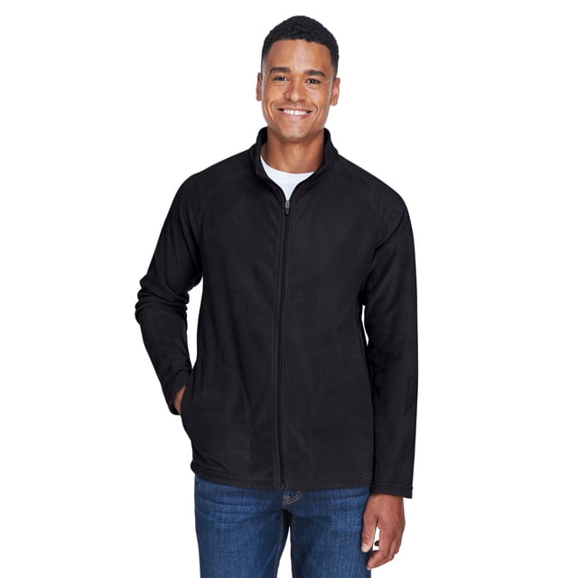 Chaqueta de microforro polar Campus para hombre NEGRO M equipo 365 TT90