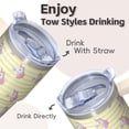 thumbnail image 4 of 20OZ Unicorn Coffee Tumbler with Ergonomic Handle and Straw Double Wall Stainless Steel Insulated Cup Travel Mug Ideal Gifts for Women Mom Friends on Birthday Christmas Thanksgiving, 4 of 6
