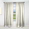 thumbnail image 1 of Designart 'Abstract Geometrical Retro Pattern' Mid-Century Modern Curtain Panel, 1 of 5
