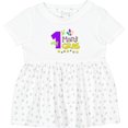 thumbnail image 3 of Inktastic My 1st Mardi Gras with Dots Girls Baby Dress, 3 of 5