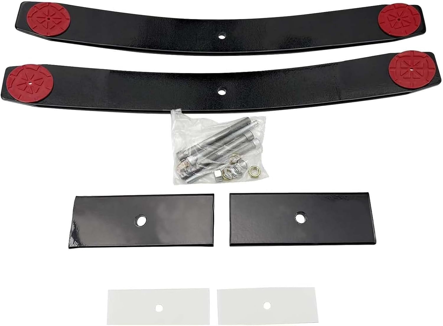 Front 1.5"-2" Rear 1.5"-2" Add A Leaf Lift Kit for 1987-1995 Jeep Wrangler YJ, Leaf Spring Leaf Pack Suspension Leveling Lift Kit