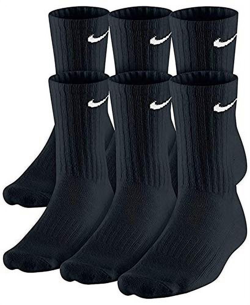 long black and white nike socks