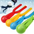 thumbnail image 2 of Clip de bola de nieve invierno plástico niños nieve arena bola fabricante molde juguetes (individual) JShteea El nuevo, 2 of 8