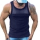 thumbnail image 1 of Dark blue 1 Uds. Chaleco deportivo de malla para hombre, camisetas sin mangas para culturismo y músculos, camiseta sin mangas para Fitness, 1 of 2