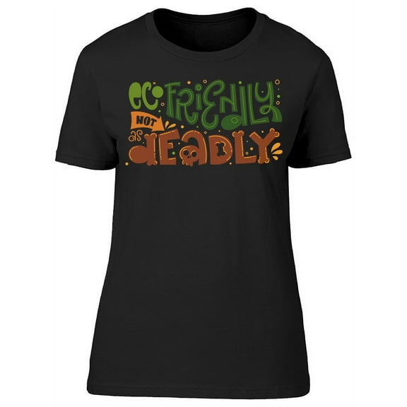 Eco Friendly Graphic T-Shirt Women -Image by Shutterstock, Female Medium