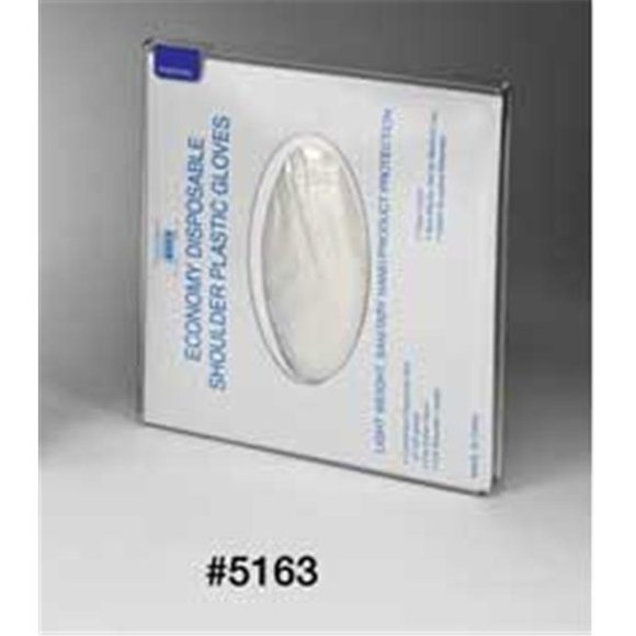 RackEm Racks Large Poly Glove Dispenser - Clear Plastic
